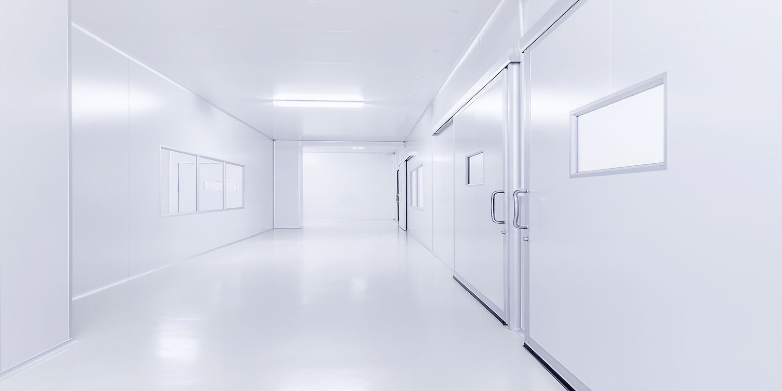 modern clean interior science laboratory