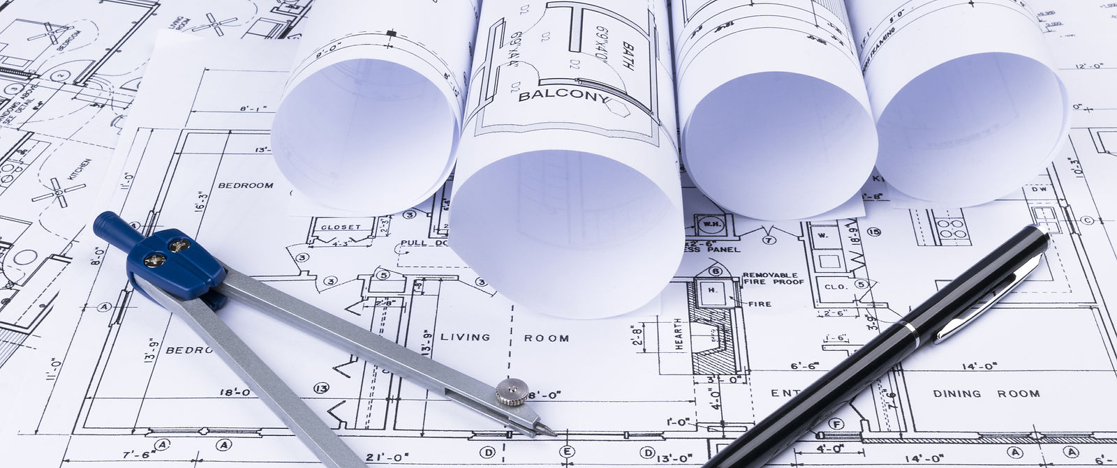 Architectural blueprints and blueprint r